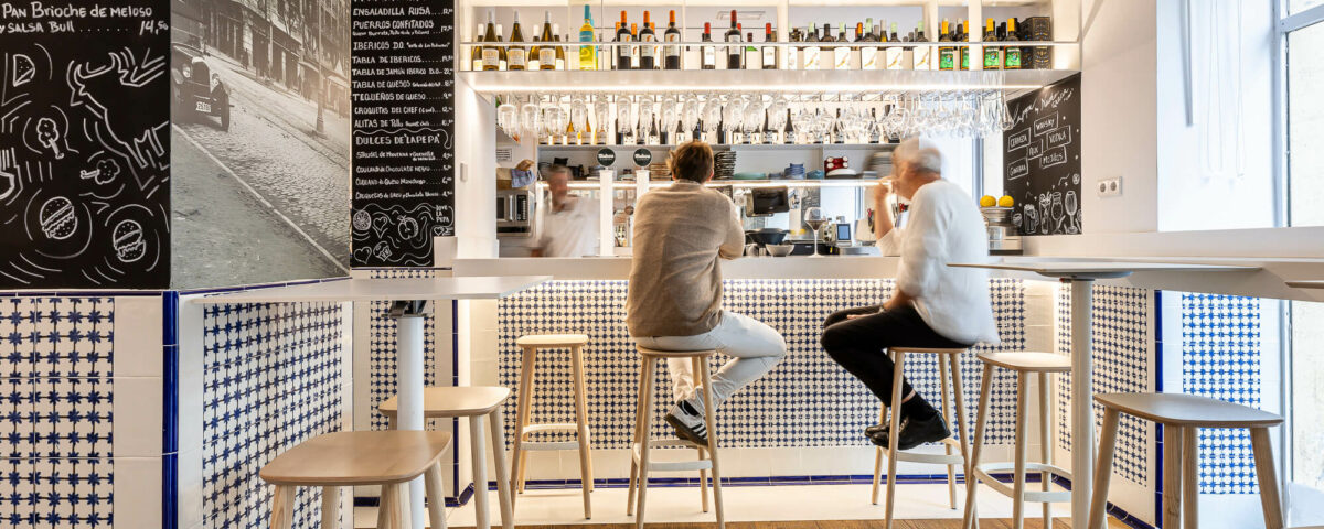 la pepa gastrotaberna. Diseño de muebles personalizados Palazuelo